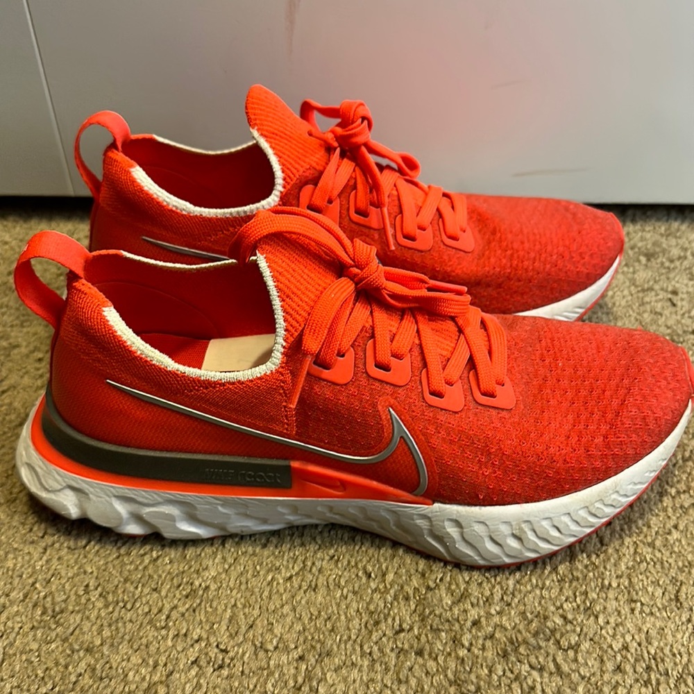 Nike React Infinity Flyknit Running Shoe ‘Bright Crimson/White/Red Orbit/Silver